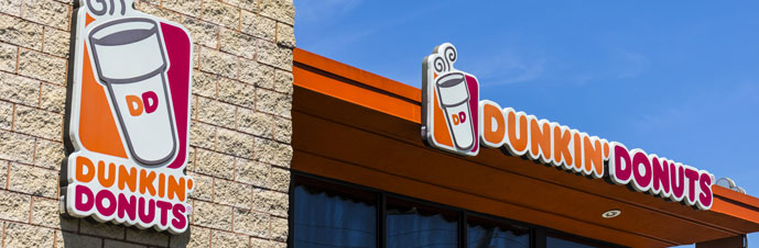 بررسی تاریخچه لوگوی Dunkin donuts بررسی تاریخچه لوگوی Dunkin donuts