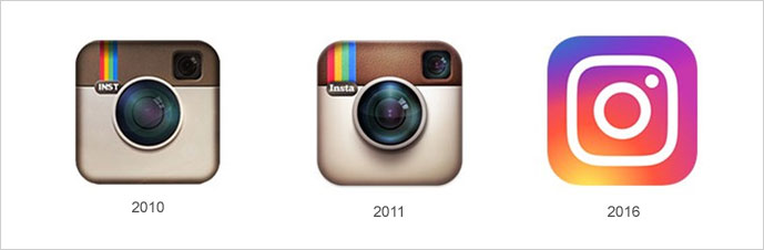 بررسی تاریخچه لوگوی instagram بررسی تاریخچه لوگوی instagram