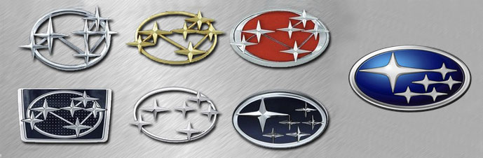 بررسی تاریخچه لوگوی Subaru بررسی تاریخچه لوگوی Subaru