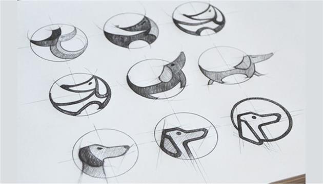 طراحی لوگو به شکل حیوان