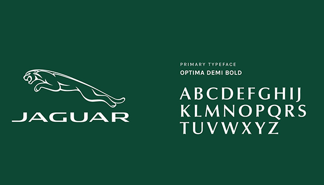 فونت لوگو جگوار