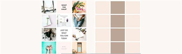 طراحی لی اوت اینستاگرام 