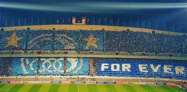 تاریخچه لوگو استقلال