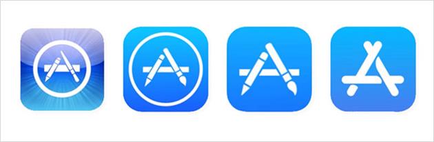 بررسی تاریخچه لوگوی Appstore