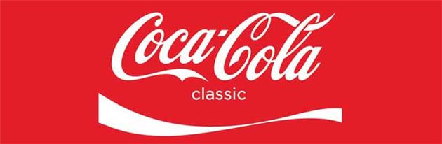 حاشیه های لوگوی کوکاکولا