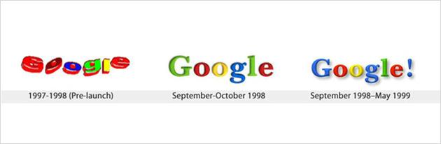 تاریخچه طراحی لوگو شرکت گوگل