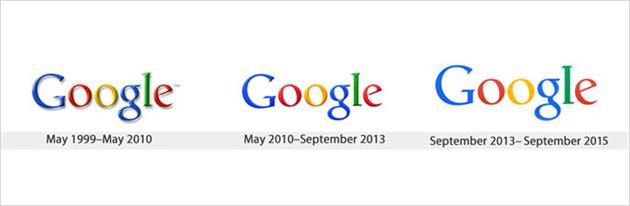 تاریخچه طراحی لوگو شرکت گوگل