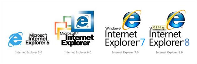 بررسی تاریخچه لوگوی مرورگر اینترنت اکسپلورر