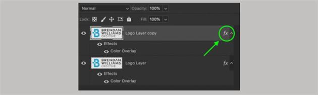 آموزش تغییر رنگ لوگو