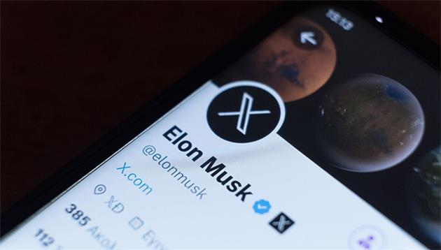 ایلان ماسک و لوگوی جدید توییتر