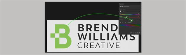 آموزش تغییر رنگ لوگو در فتوشاپ