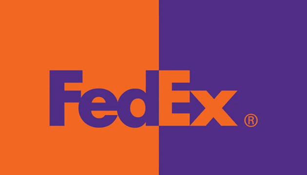 رنگ لوگو فدکس