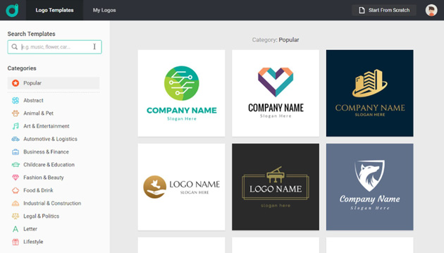استفاده از هوش مصنوعی در طراحی لوگو