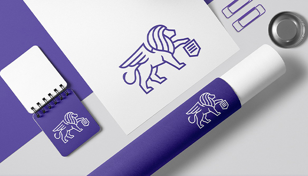 روانشناسی رنگ بنفش در طراحی لوگو