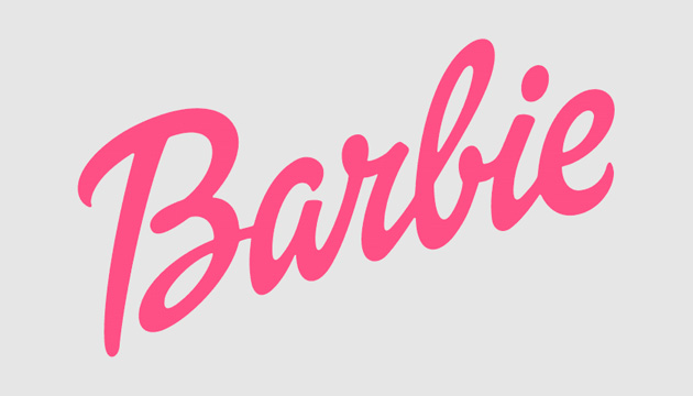 لوگو فیلم باربی