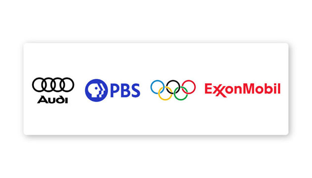 انواع لوگوی متقارن