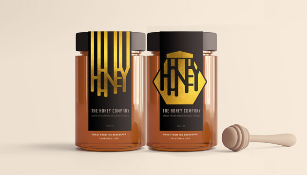 لوگو تصویری برای عسل