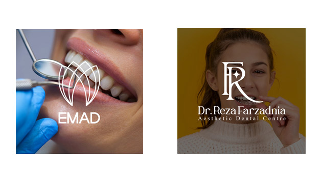 نمونه طراحی لوگو دندانپزشکی