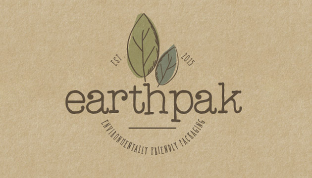 لوگو با برگ