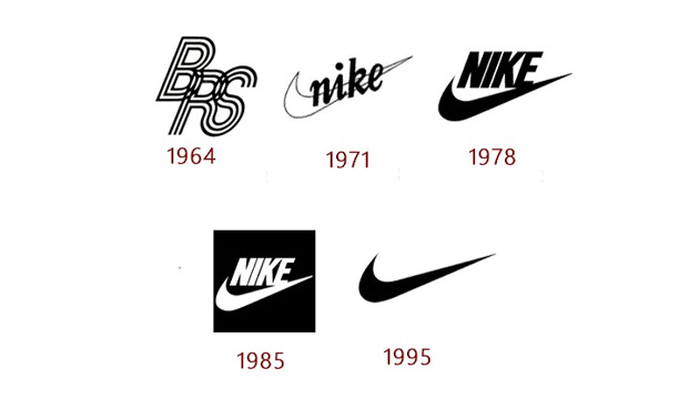 تاریخچه لوگو نایک