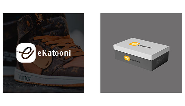 نمونه طراحی لوگو کفش در آرمکده