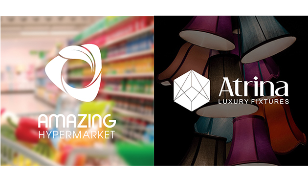 نمونه طراحی لوگو مثلثی