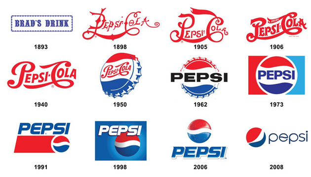 ریدیزاین لوگو پپسی