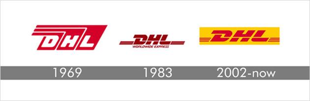 بررسی تاریخچه لوگوی DHL