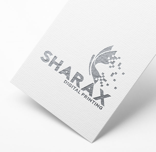 طراحی نشان چاپ دیجیتال شاراکس sharax 