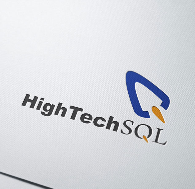 طراحی نشان شرکت فناوری اطلاعات HIGHTEC