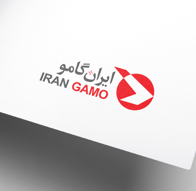 طراحی لوگو شرکت ایران گامو