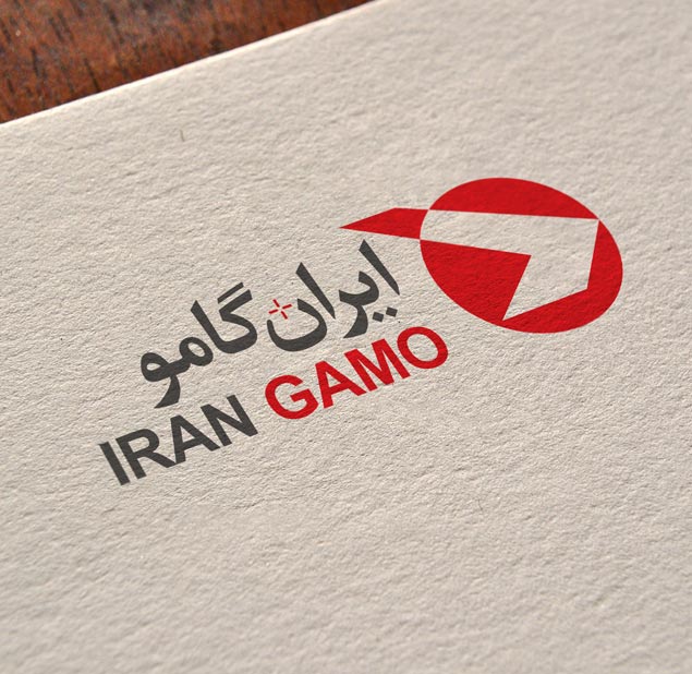 طراحی لوگو شرکت ایران گامو