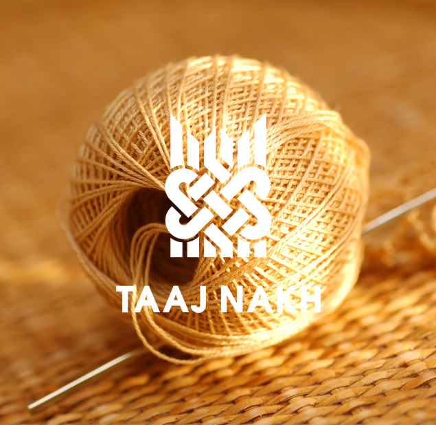 طراحی لوگو نساجی تاج نخ