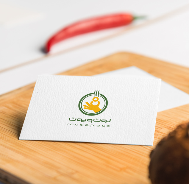 طراحی لوگو رستوران لوت و پوت