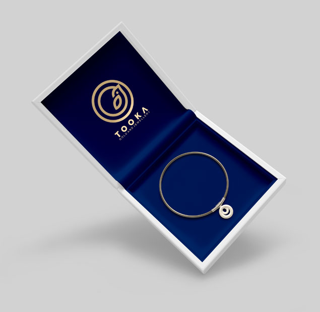 طراحی لوگو طلا و جواهرسازی توکا