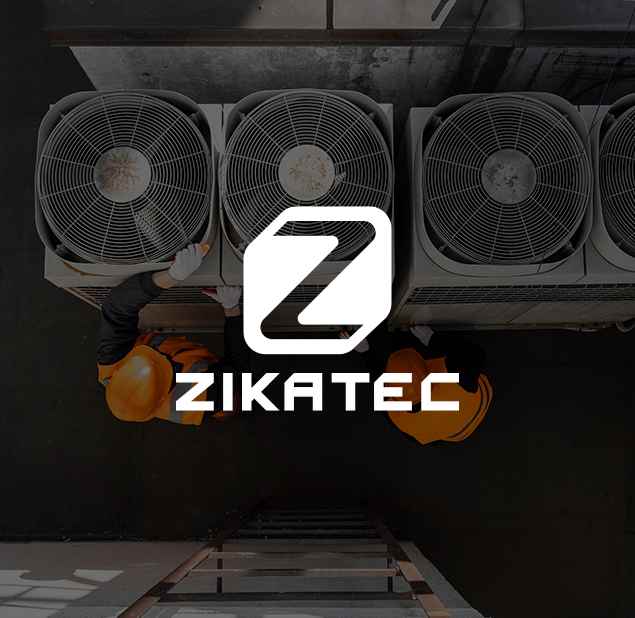  طراحی لوگو برند Zikatec