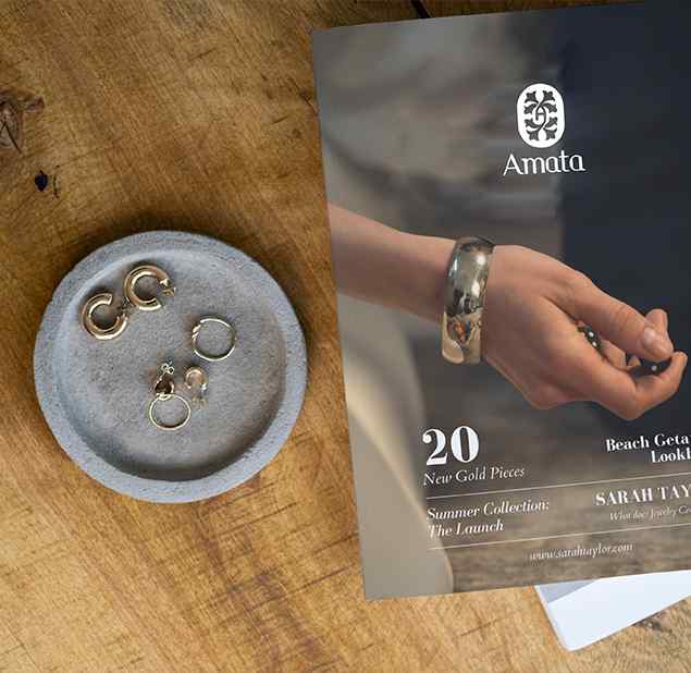 طراحی لوگو گالری آماتا
