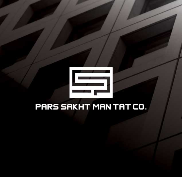  طراحی لوگو برند PARS SAKHT MAN TAT CO