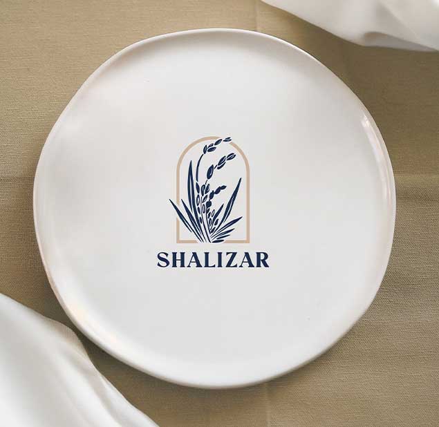 طراحی لوگو برند شالیزار