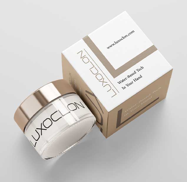  طراحی لوگو برند LUXOCLON