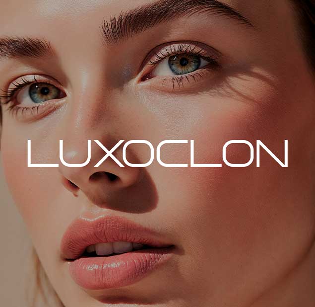  طراحی لوگو برند LUXOCLON