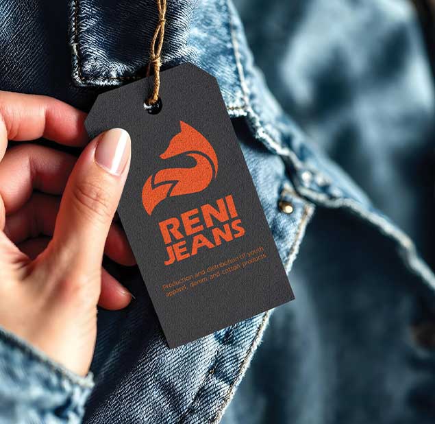  طراحی لوگو برند  Reni Jeans