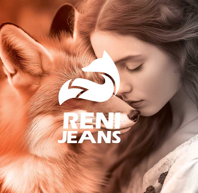  طراحی لوگو برند  Reni Jeans