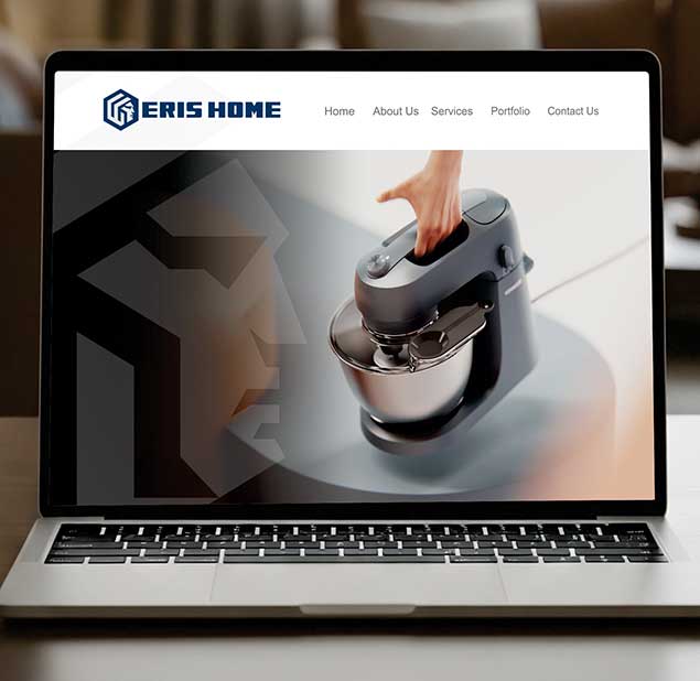  طراحی لوگو برند  Eris Home