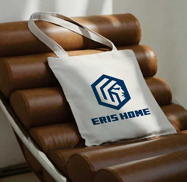  طراحی لوگو برند  Eris Home