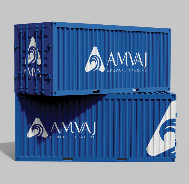 طراحی لوگو برند Amvaj