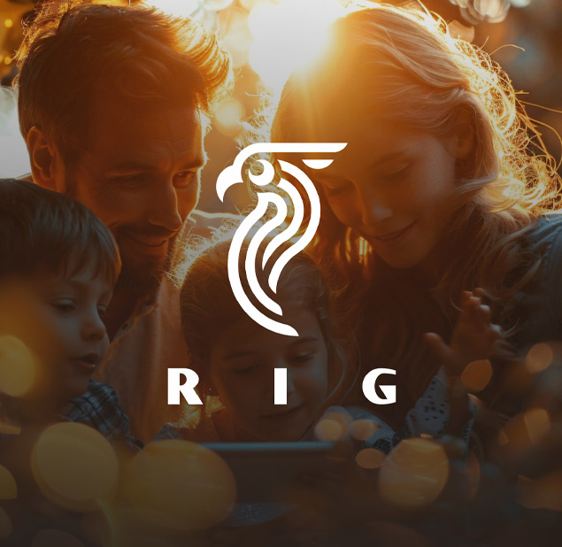 طراحی لوگو برند RIG
