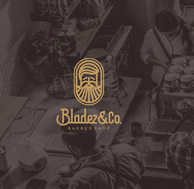 طراحی لوگو برند Bladez & Co