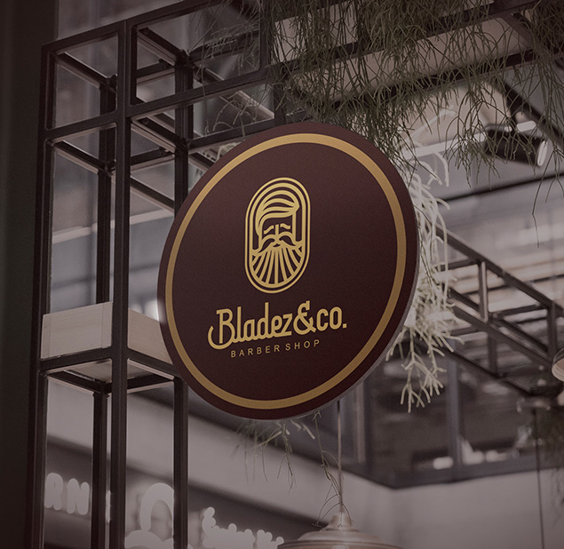 طراحی لوگو برند Bladez & Co