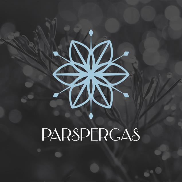 طراحی لوگو برند پارس پرگاس